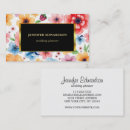 Recherche de boho chic cartes visite Professionnel