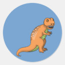 Recherche de t rex autocollants Dinosaures