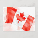 Recherche de drapeau du canada cartes postales Feuille d'érable canadienne