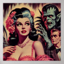 Recherche de horreur vintage posters Monstre