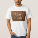 Recherche de cheval brun tshirts Animal