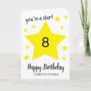 Recherche de 8ème de anniversaire cartes Fils