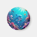 Suche nach delfin magnete Ozean
