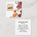 Recherche de boeuf cartes visite Restaurant