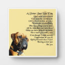 Recherche de poem plaques Chien