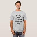 Recherche de citations mathématiques tshirts Amusant