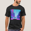 Recherche de retrowave tshirts Voiture