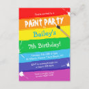 Recherche de paint party invitations Fête d'art