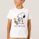 Recherche de bande dessinée de pâques tshirts Charlie brune