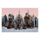Recherche de futuriste posters Gratte ciel