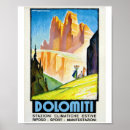Suche nach dolomiti poster Vintag
