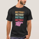 Recherche de métro tshirts Type