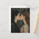Recherche de baiser vintage cartes postales Romantique