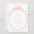 Recherche de pink ribbon invitations Vintage