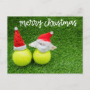 Recherche de noël de tennis cartes postales Avec