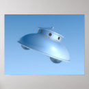 Suche nach flying saucer poster Ufo