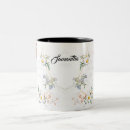 Recherche de beau pourpre tasses Floral