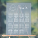 Recherche de mariage plans tables Monogramme