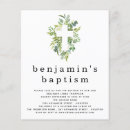 Recherche de croisé baptême invitations Moderne