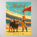 Recherche de madrid posters De voyage