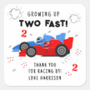 Recherche de voitures de course autocollants Garçon