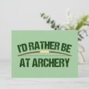 Recherche de tir arc cartes invitations Flèche