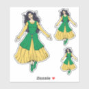 Recherche de folklore autocollants Fée