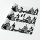Recherche de londres angleterre papier cadeau Aquarelle