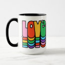 Suche nach liebe in den regenbogenfarben tassen Schwul