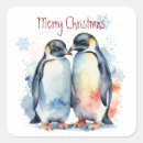 Recherche de pingouins mignons autocollants Nature