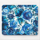 Recherche de bleu indigo tapis souris Aquarelle