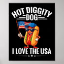 Suche nach der hotdog poster Amerika