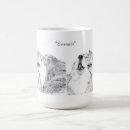 Recherche de dessins des loups tasses Noir et blanc