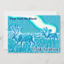 Recherche de caribous vœux cartes Personnalisation