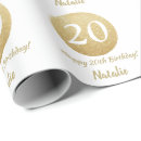 Recherche de 20 ans papier cadeau Anniversaire heureux