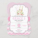 Suche nach rosa häschen einladungen Girl