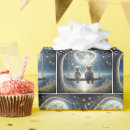 Recherche de nounours papier cadeau Amour