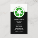 Recherche de recyclage cartes visite Simple