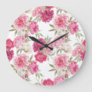 Suche nach rosa pfingstrose wanduhren Blume