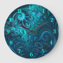 Recherche de fractale en spirale horloges Abstrait