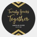 Suche nach 20 jahrestag aufkleber Schwarz