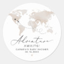Recherche de terrestre autocollants Baby shower non sexiste