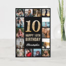 Recherche de de 10 ans anniversaire cartes Collage photo