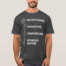 Suche nach sächsisch tshirts Saxophonist