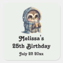 Suche nach vogel im winter aufkleber Schnee