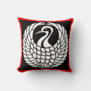 Recherche de grue coussins Noir