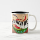 Recherche de piano rouge tasses Musique
