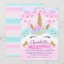 Recherche de licorne invitations De la licorne