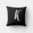 Recherche de monogramme k coussins Élégant