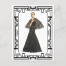 Suche nach schwarzes kleid postkarten Vintag